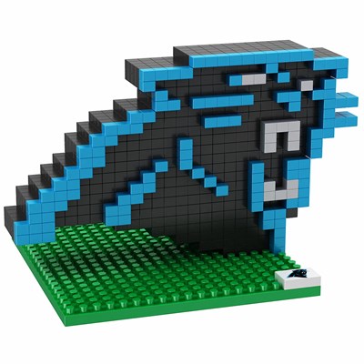 Carolina Panthers 3D BRXLZ Logo Construction Set