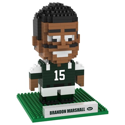 New York Jets 3D BRXLZ Brandon Marshall