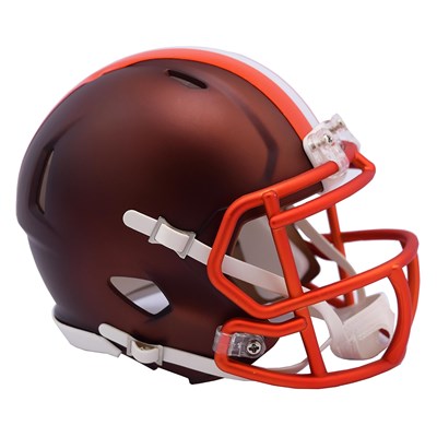 Cleveland Browns Blaze Alternate Speed Mini Helmet