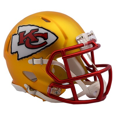 Kansas City Chiefs Blaze Alternate Speed Mini Helmet