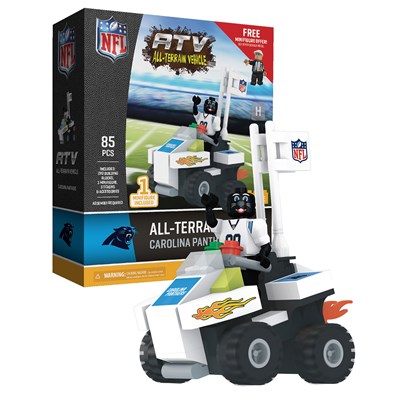 Carolina Panthers 4 Wheel ATV and Mascot Set