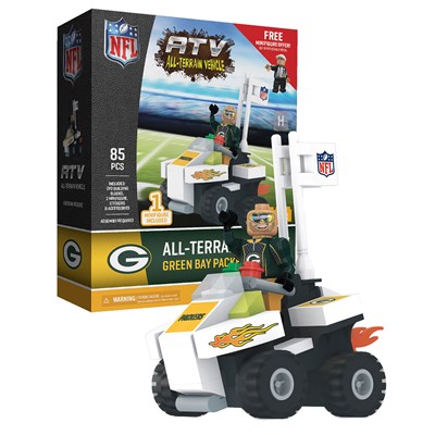 Green Bay Packers 4 Wheel ATV and Super Fan Set