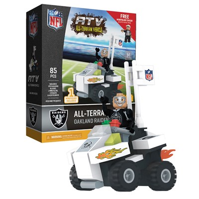 Oakland Raiders 4 Wheel ATV and Super Fan Set