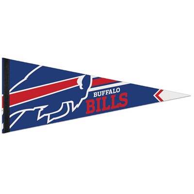 Buffalo Bills 12x30 Premium Logo Pennant
