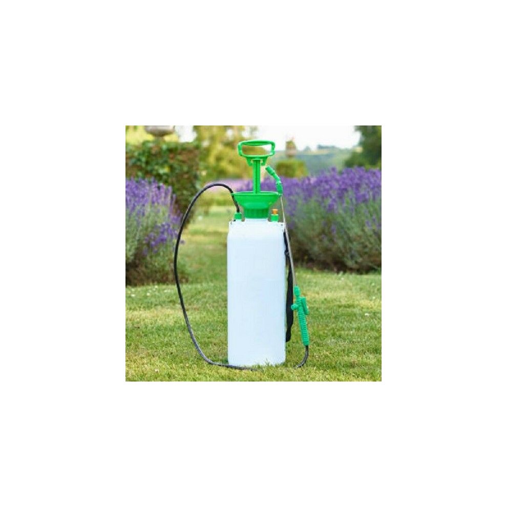 Unbranded 10L Pressure Sprayer Garden Lawn Fertilisers Pesticides Mist Adjustable Nozzle
