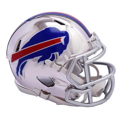 Buffalo Bills Chrome Alternate Speed Mini Helmet
