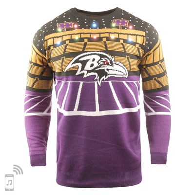 Baltimore Ravens 2018 Ugly Bluetooth Jumper