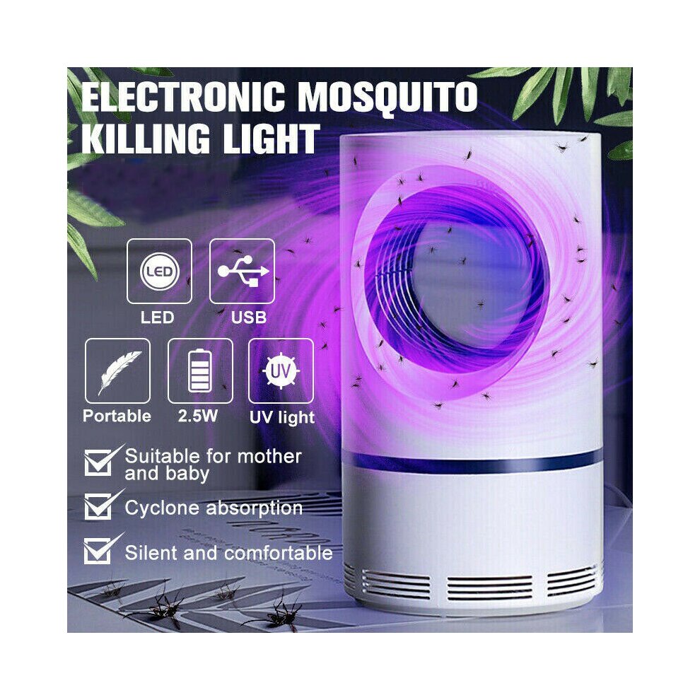 Unbranded (S) Electric Mosquito Insect Killer Zapper UV Light Fly Bug Trap Pest Control Lamp