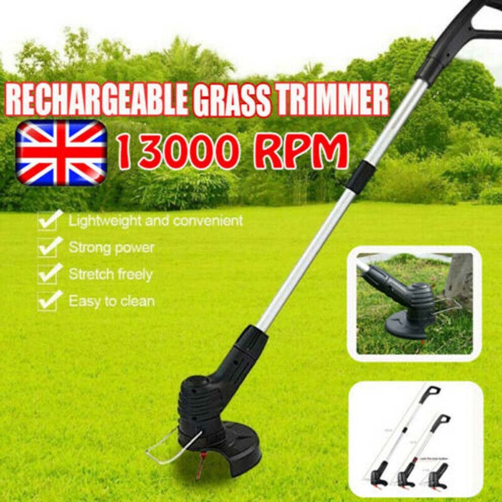 Unbranded Weed Strimmer Cutter Electric Cordless Grass Trimmer Tool Rechargeable