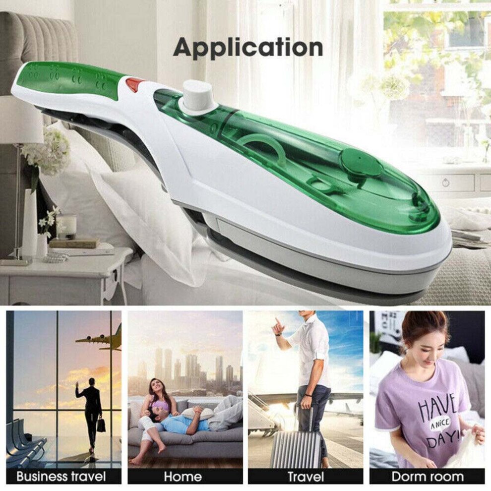 Unbranded 1500W Hand-Held Clothes Garment Steamer Upright Iron Travel Fast Heat
