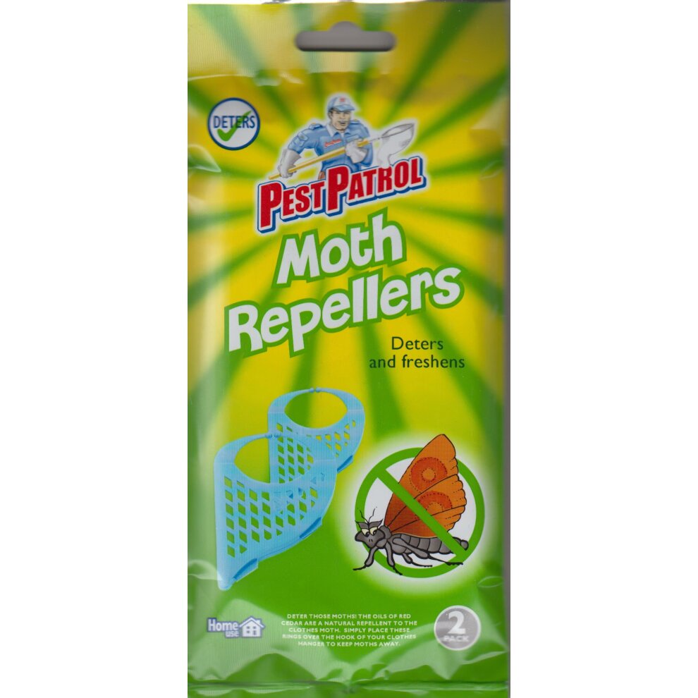 Botanico Moth Repellent Pest Control Pack Of 2 Deters Freshens Red Cedar Oil