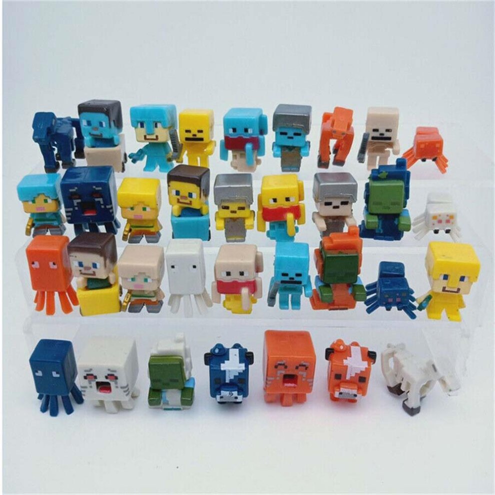 Unbranded (B) 36Pcs Minecraft 5 Style Mini Figures Toy Action Figure