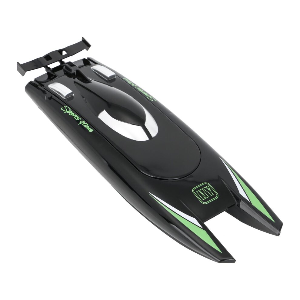 Unbranded (black) 2.4g Rc Boats 25km/h High Speed Racing Boat 2ch Dual Motor Remote Control Abs