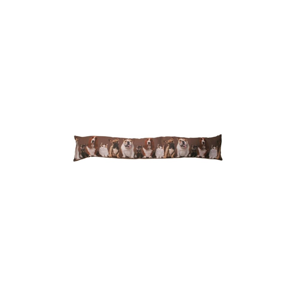 Direct2publik Cat Dog Tapestry Draught Excluder Door Window Draught Protection New