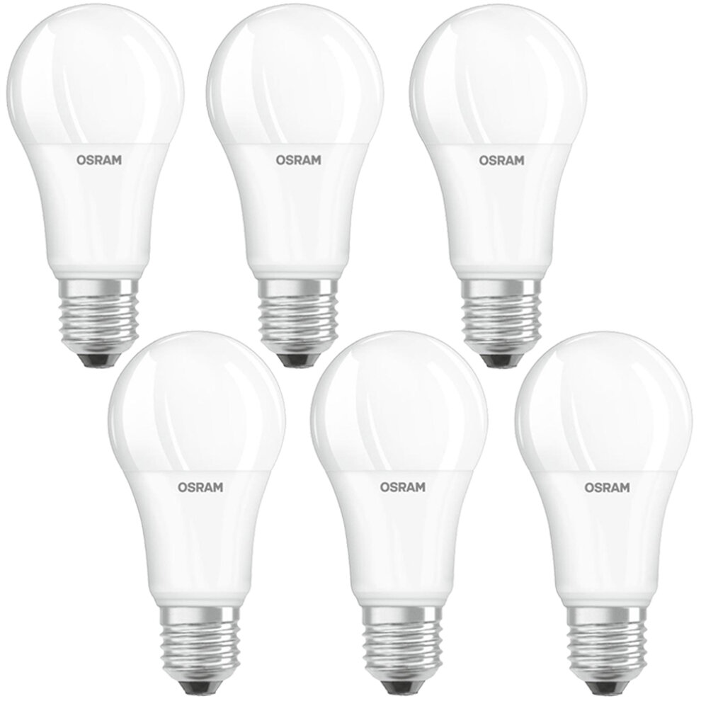 OSRAM (6) Dimmable E27 Led Light Bulbs