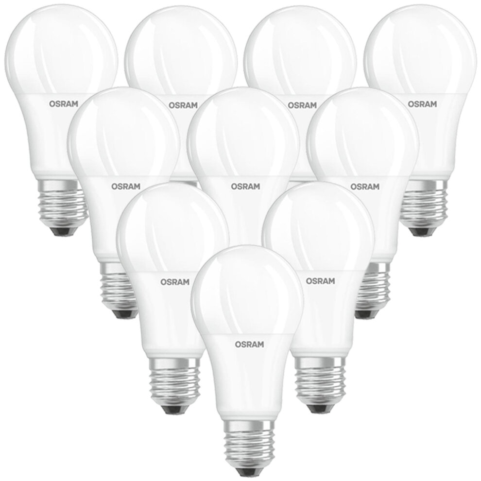 OSRAM (10) Dimmable E27 Led Light Bulbs