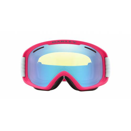 Oakley O Frame 2.0 Pro XM Strong Red Jasmine / HI Yellow Iridium + Dark Grey Women's Goggles | Strong Red Jasmine