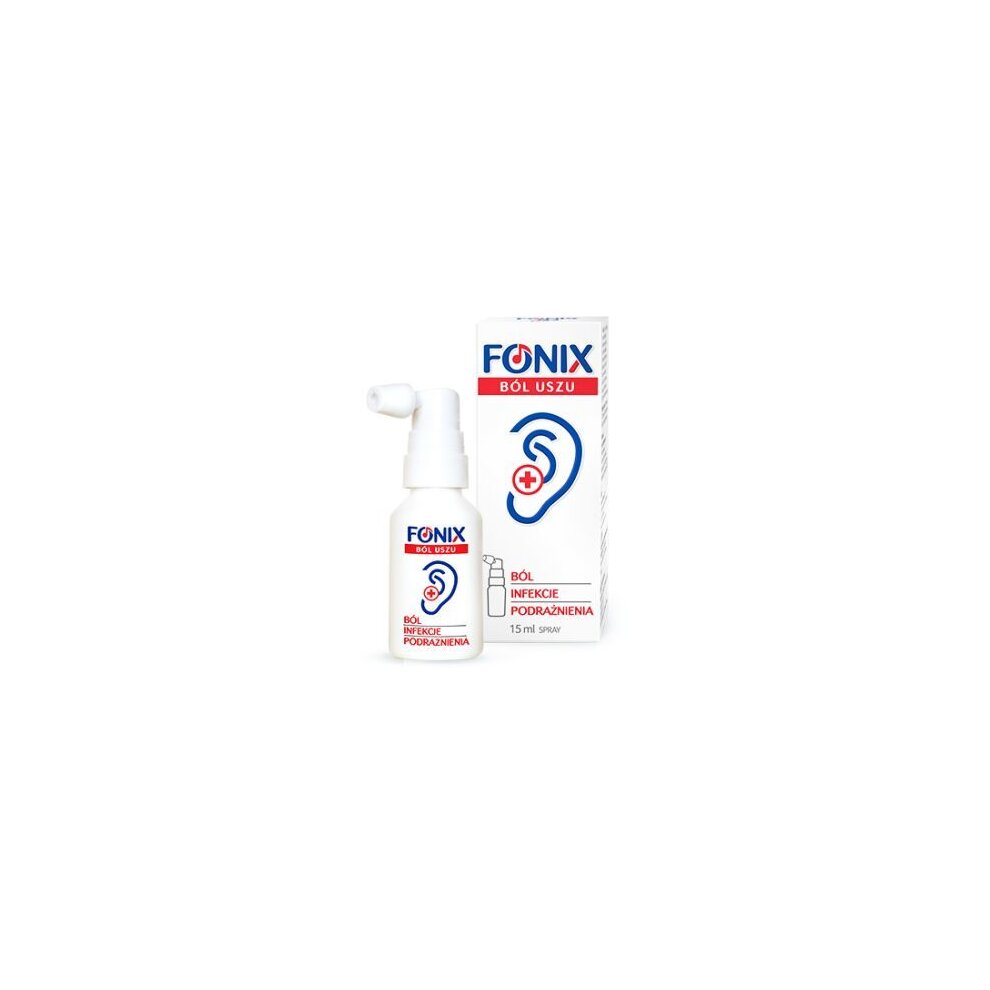 Naveh-Pharma Fonix Ear Pain Irritation Infections Spray 15ml