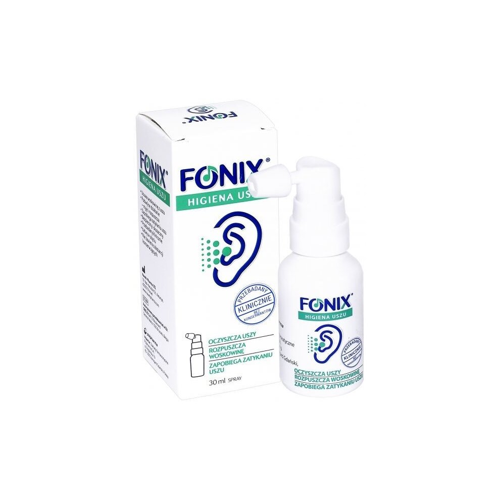 Polpharma S.A. FONIX Ear Hygiene remove earwax spray 30 ml