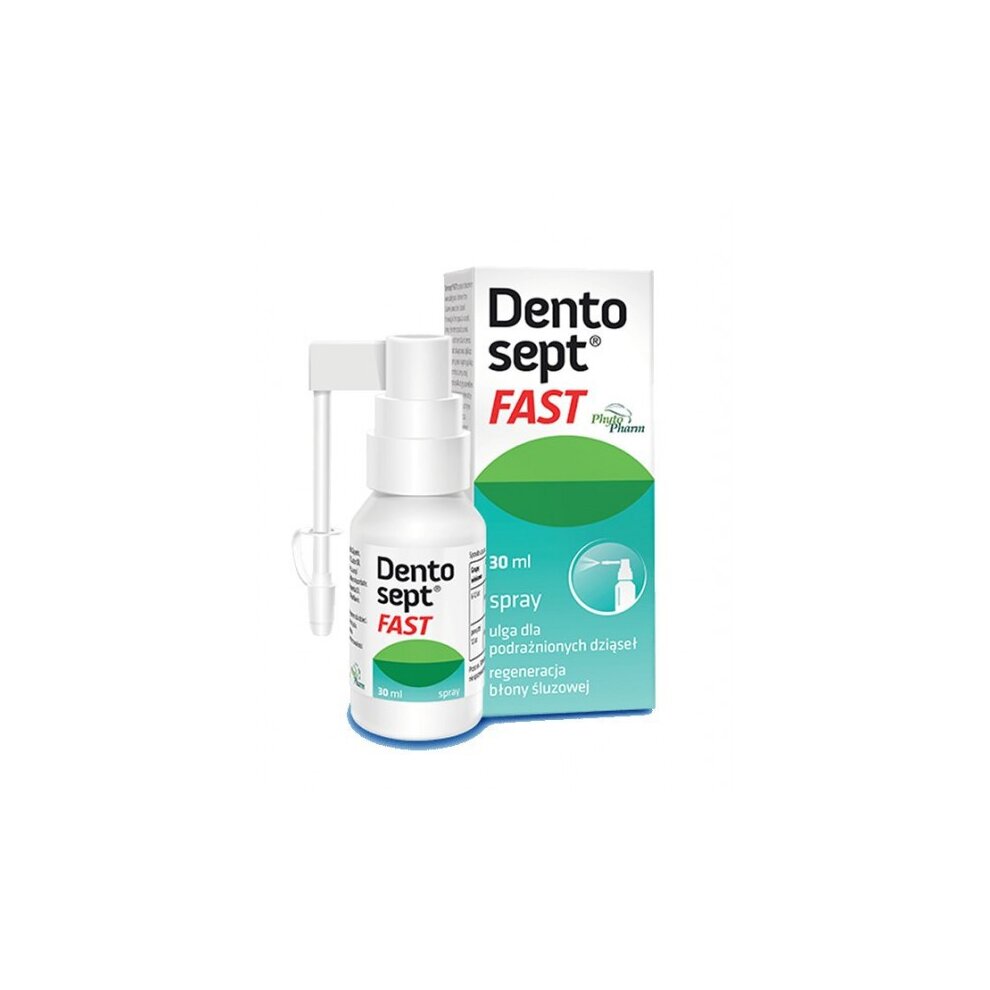 Phytopharm Dentosept Fast spray, 30ml for gums and oral mucosa