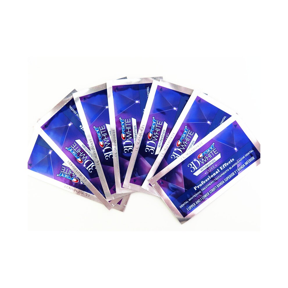 Crest 3D White Whitestrips Professional Whitening Effect 7 Pouches