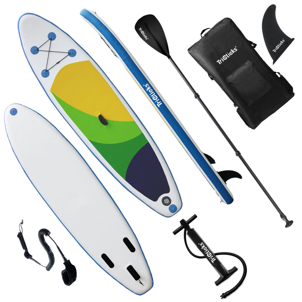 sudoo 10ft Inflatable SUP Stand Up Paddle Board with Complete Kit