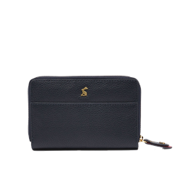 Joules Dudley Womens Leather Purse Colour: French Navy, Size: One Size