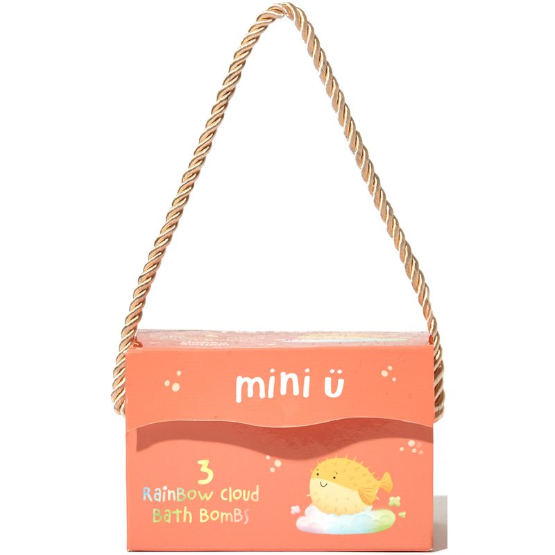 Mini-U Bath Bomb 3 Pack Effervescent Bath Bomb 3x130 g