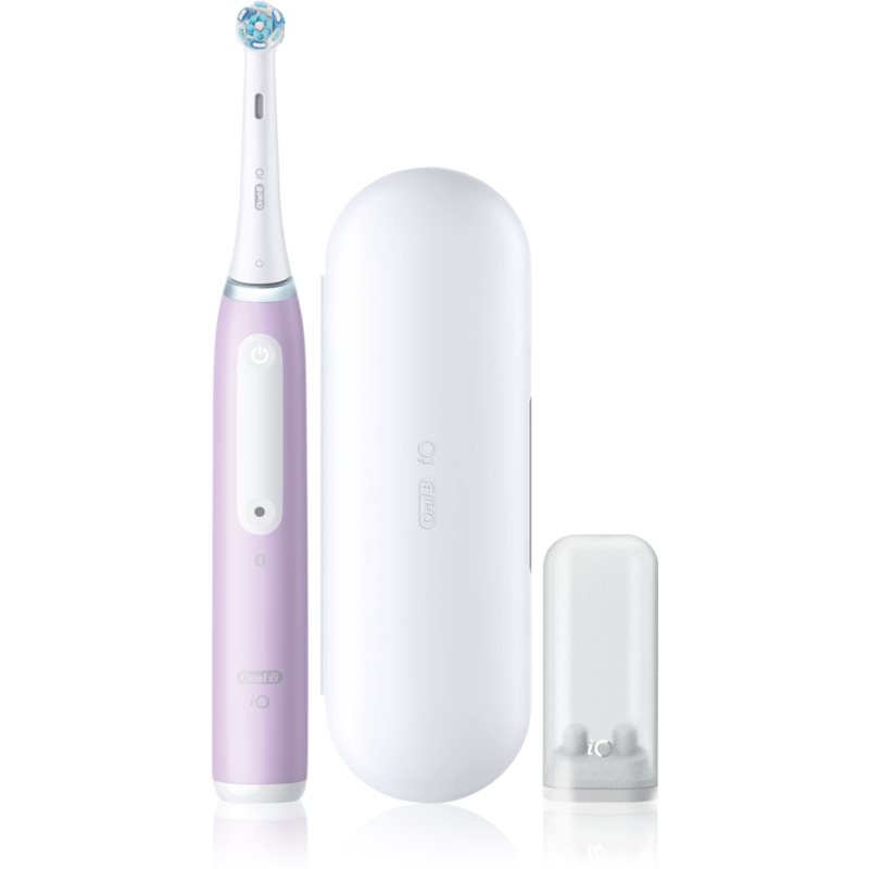 Oral B iO 4 Electric Toothbrush with Travelling Case Lavender