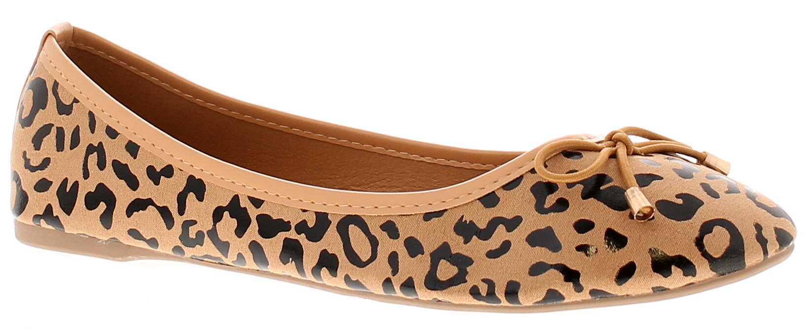 Platino Leona Womens Flat Shoes Tan | Platino