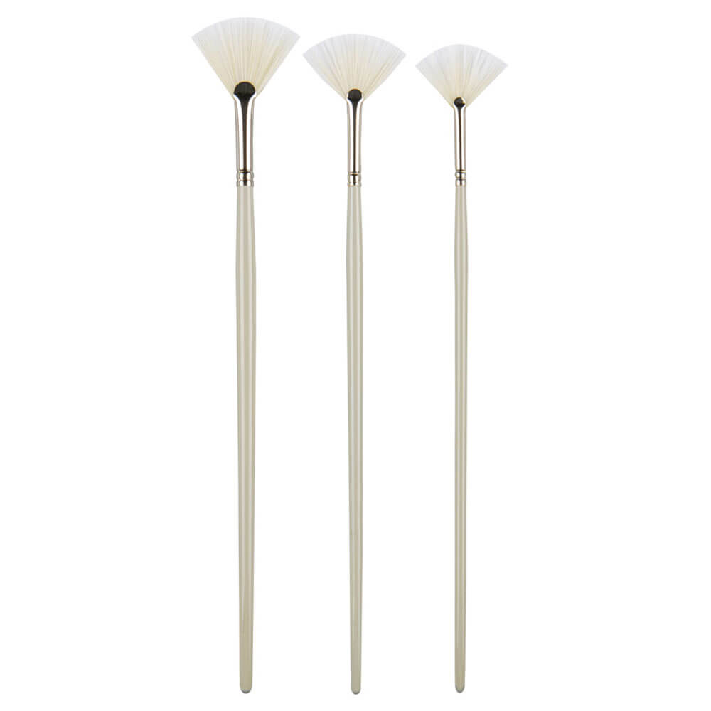 Pro Arte Series D Fan Oil Brushes - LARGE
