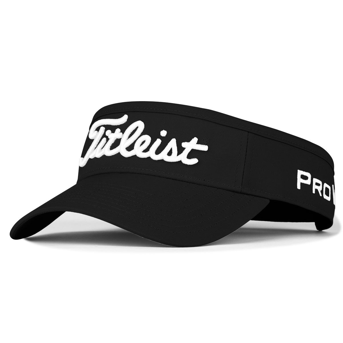 Titleist Men's Tour Performance Visor, Mens, Black/white, One size | American Golf