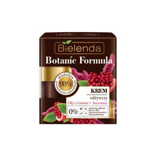Bielenda  Botanic Formula Pomegranate Oil + Amaranth crema nutriente intensa 50 ml