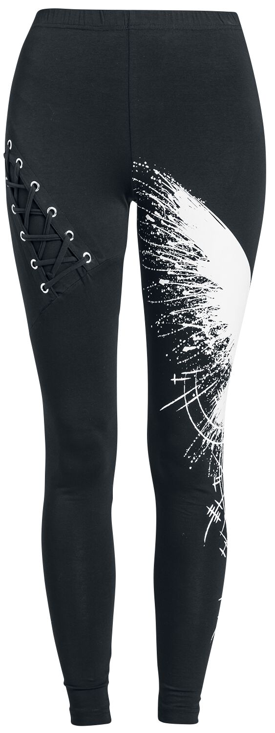 Poizen Industries  Summoner Leggings Leggings black white