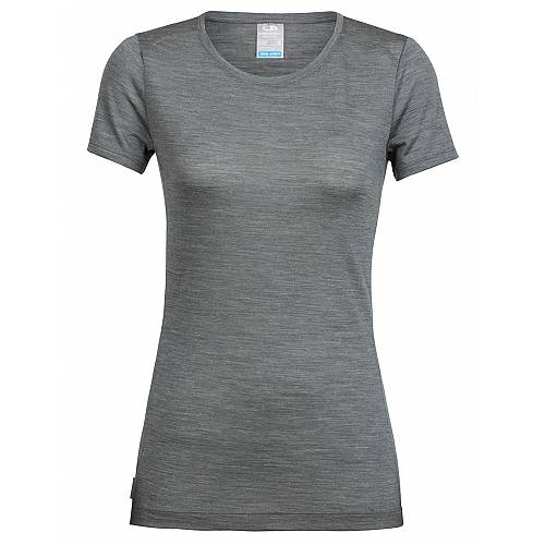 Icebreaker Merino Sphere Women's Low Crew | L | Metal Heather