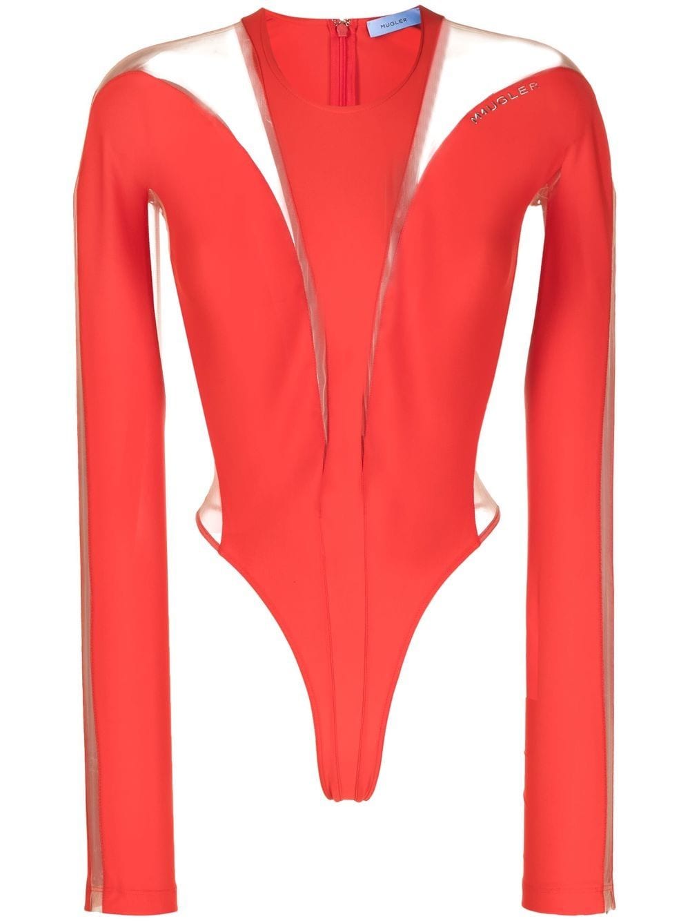 Mugler  - Body A Manica Lunga
