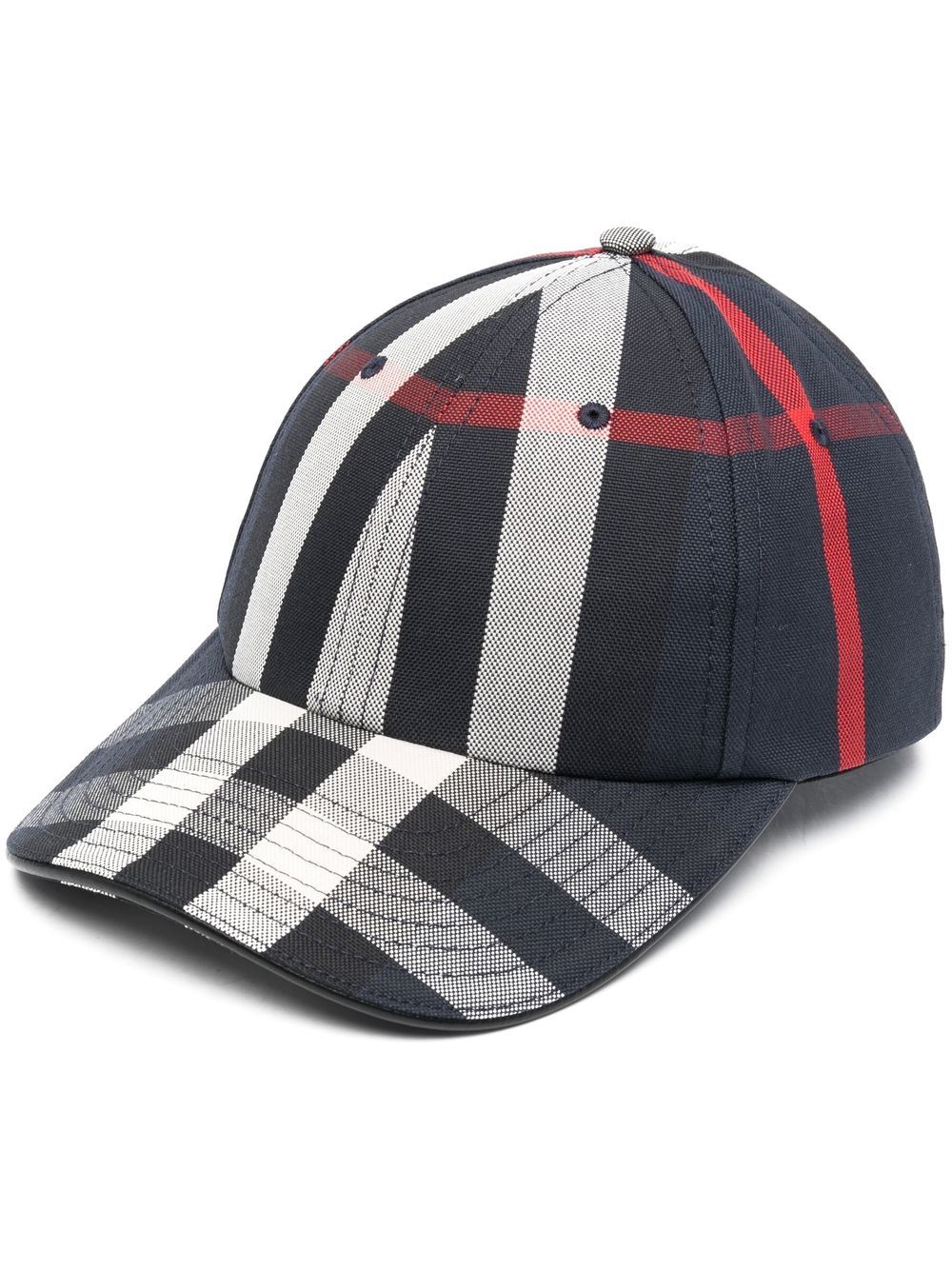 Burberry  - Checked Baseball Cap