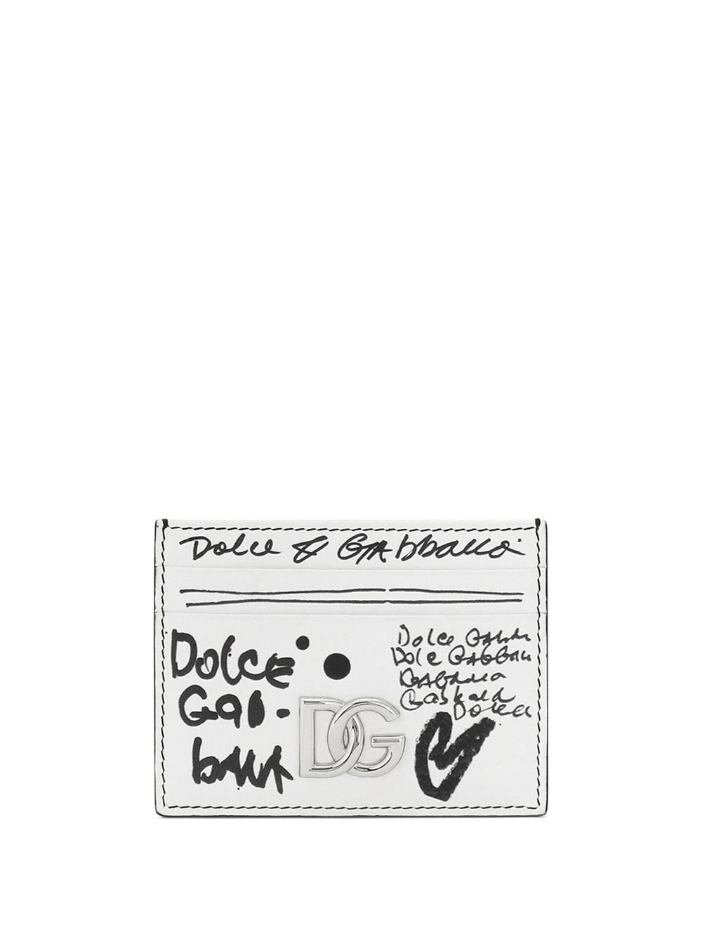 Dolce & Gabbana  - Leather Logo Credit Card Case