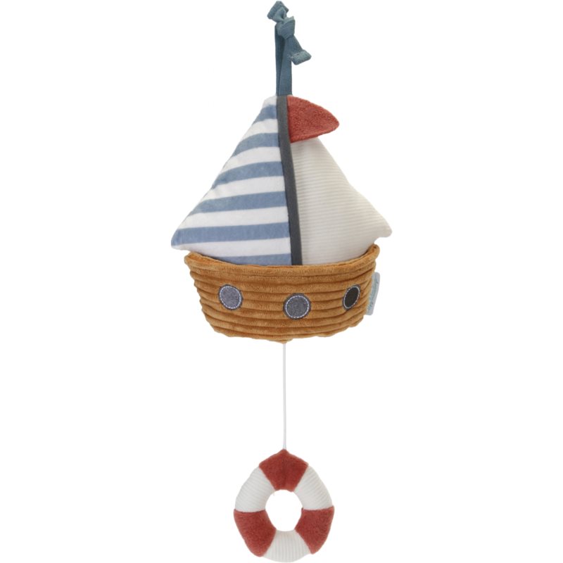 Little Dutch  Music Box Toy Sailors Bay giocattolo pendente a contrasto con melodia Sailors Bay 1 pz