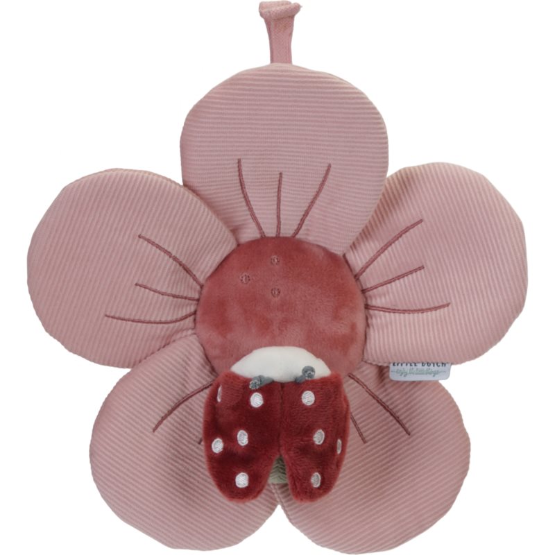 Little Dutch  Music Box Toy Pink Flower giocattolo pendente a contrasto con melodia