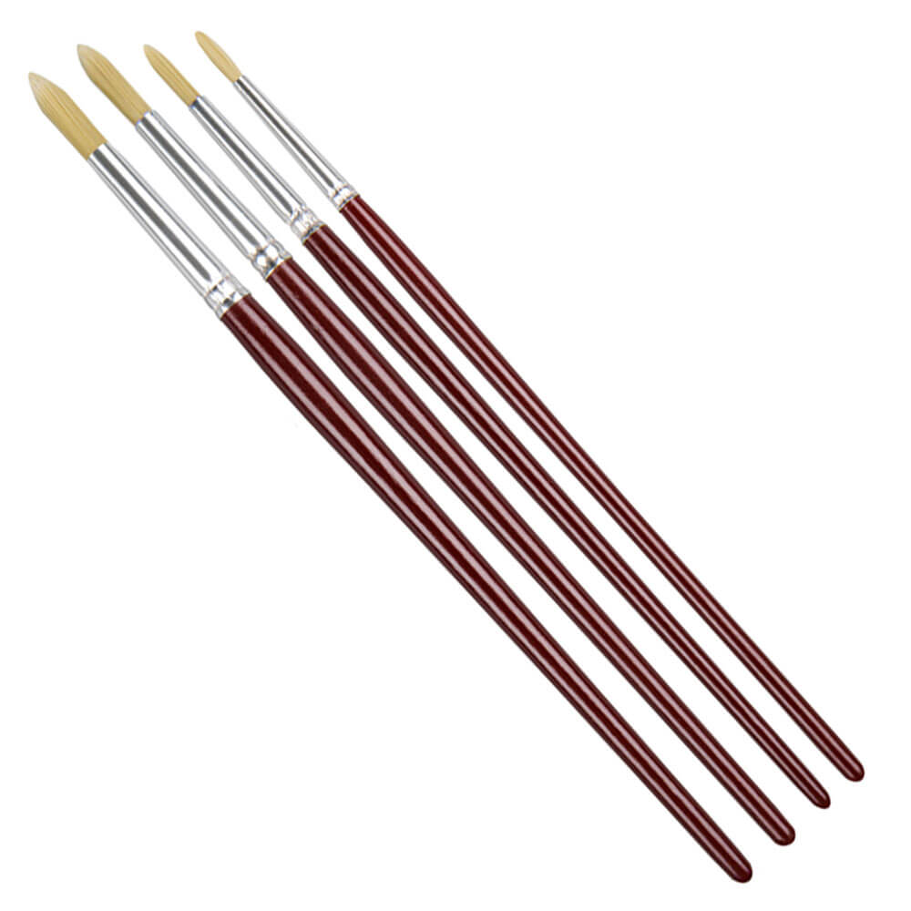 Pro Arte Nylon Brushes Series 30R Round Brushes - 8