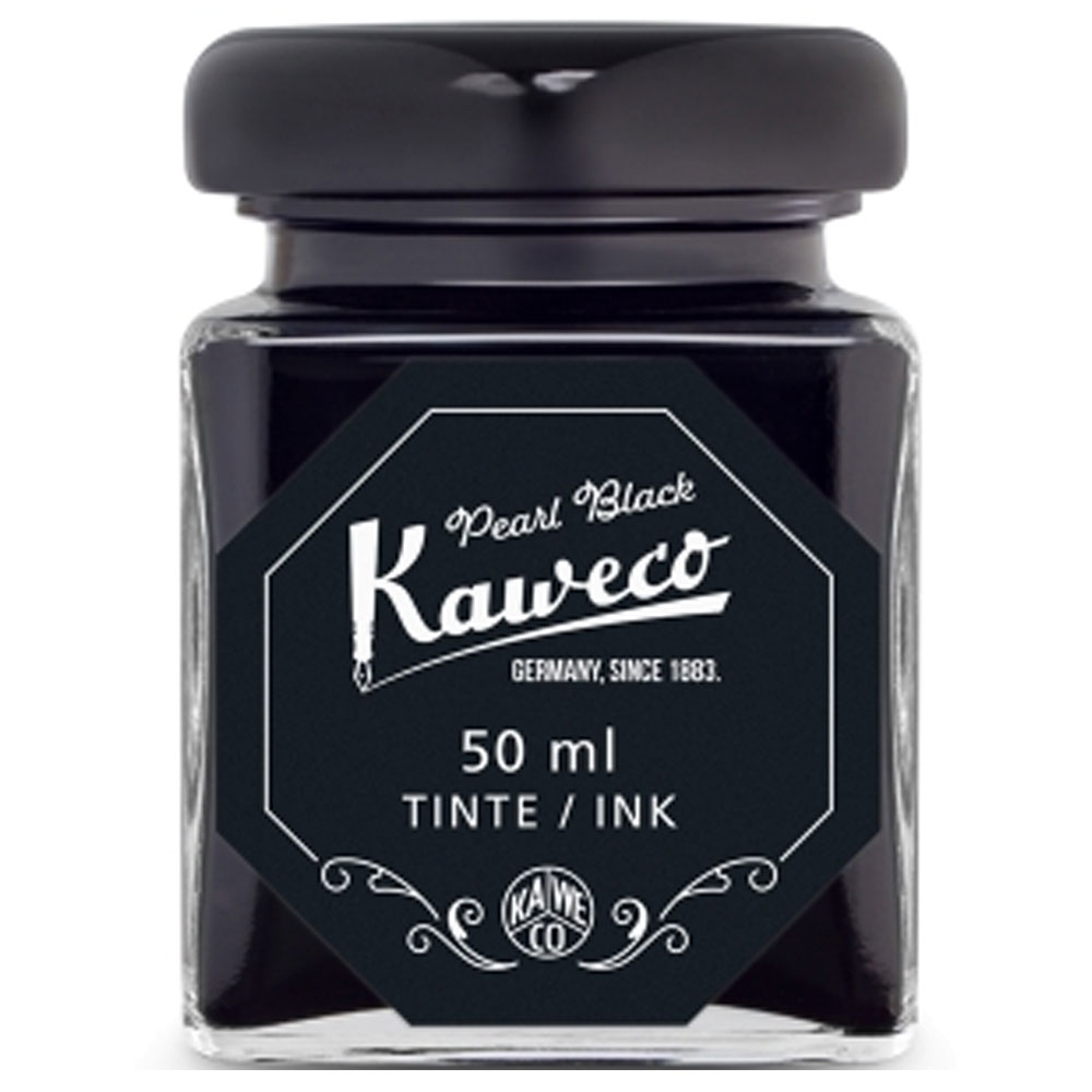 Kaweco Glass Bottle Ink 50ml - PEARLBLK