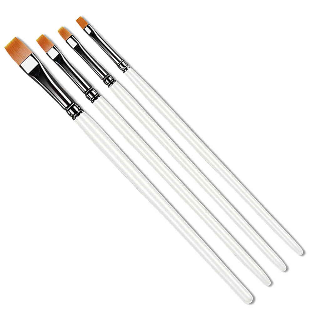 Pro Arte Series 62  Masterstroke Flat Shader Brush Sizes 0 - 6 - 2