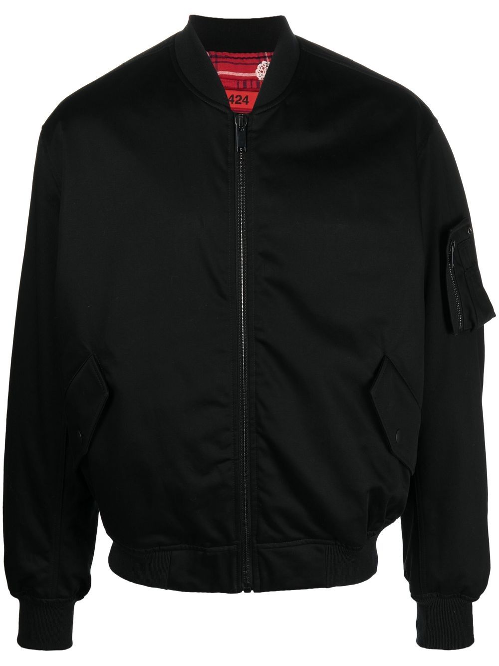 424  - Zipped Bomber Jacket