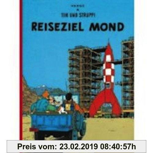 Hergé Tim und Struppi, Carlsen Comics, Neuausgabe, Bd.15, Reiseziel Mond