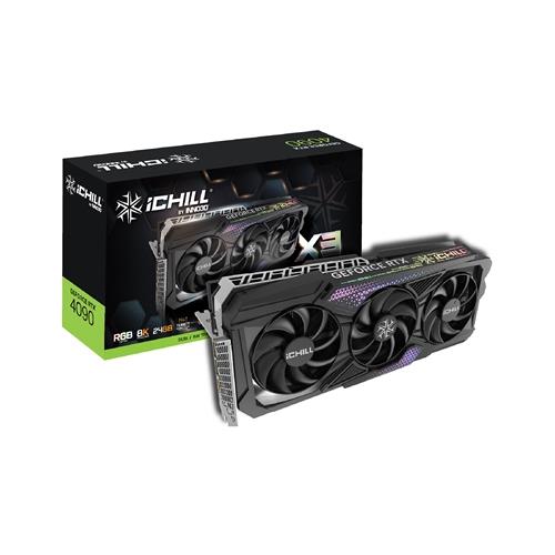 Inno3D GeForce RTX 4090 ICHILL X3 NVIDIA 24 GB GDDR6X