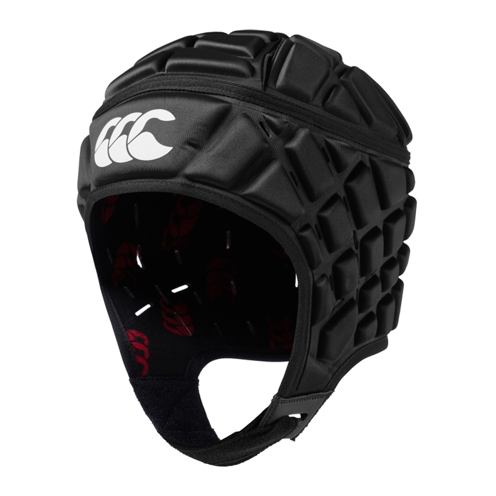 Canterbury Raze Rugby Headguard - XL, BLK/RED