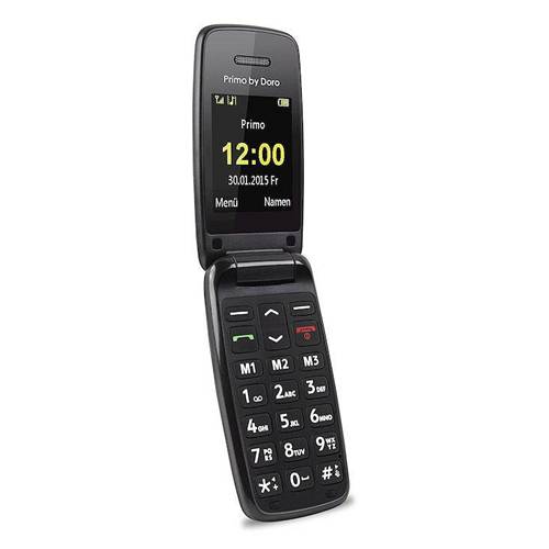 Primo mobiele telefoon 401 2G eenvoudig model - rood/zwart
