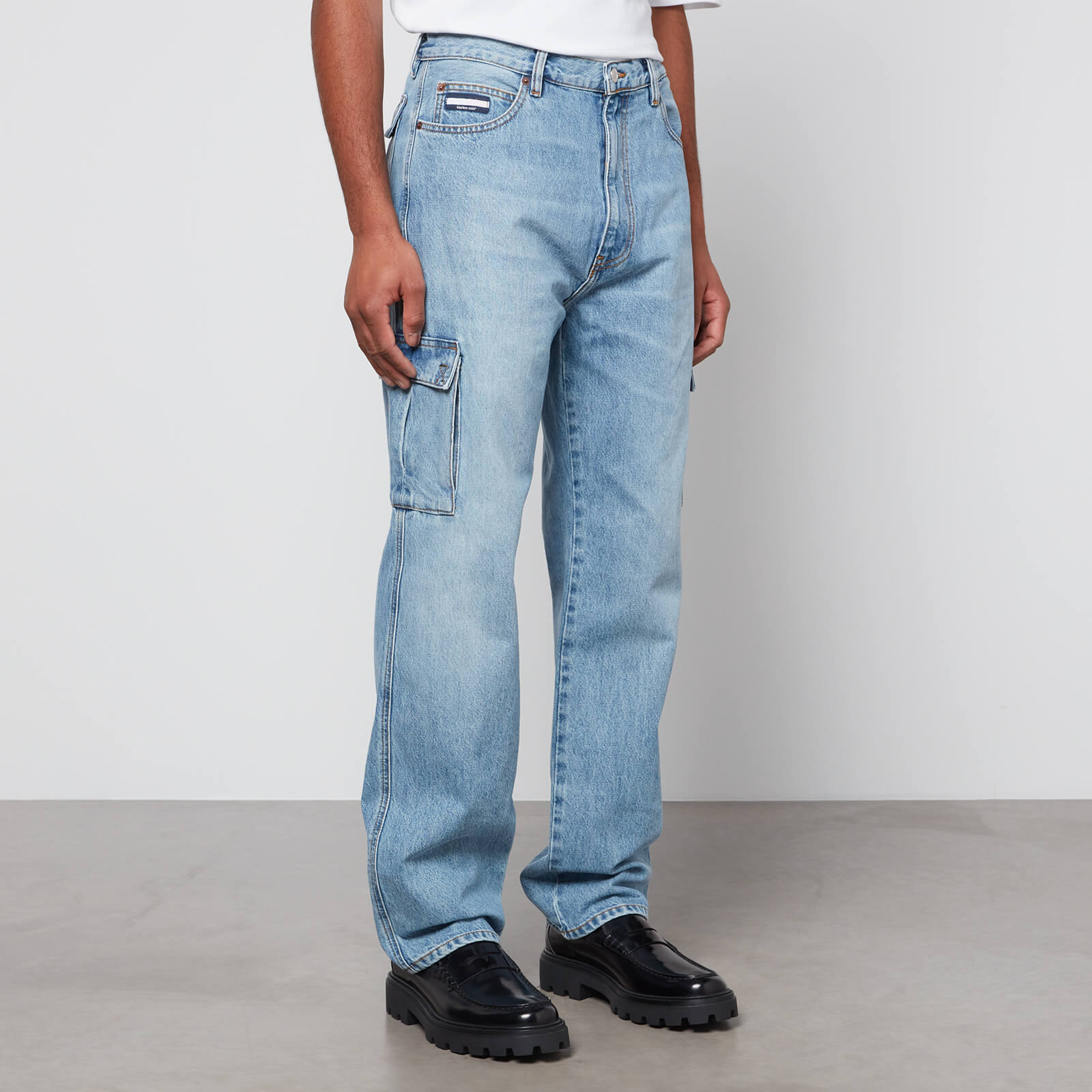  Cargo Indigo Jeans - S