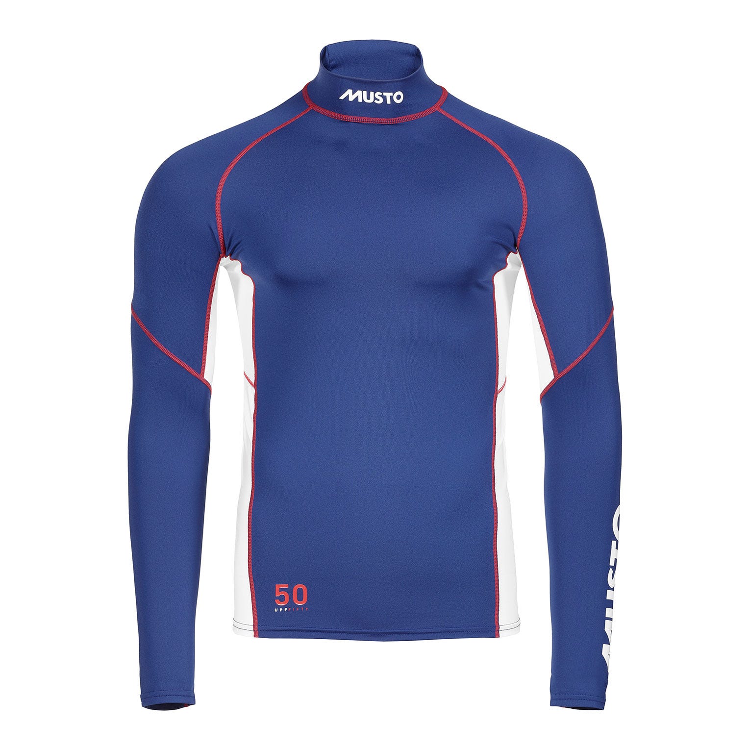 Musto Men's Championship Long-Sleeve Rash Guard Blue XXL